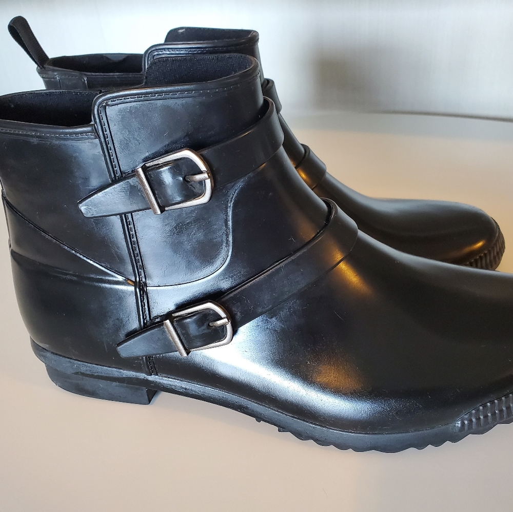 Cougar Rainboots (Black Size 8)
